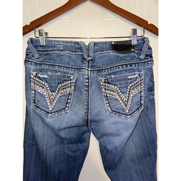 Vigoss The Chelsea Mid Rise Capri Jeans  Size 5 - Picture 5 of 15
